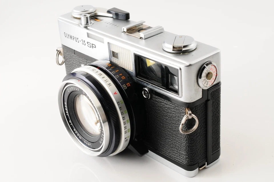 Meter Works! [Near MINT] Olympus 35 SP 35mm Film Camera Rangefinder JAPAN #87 - image 4 of 4