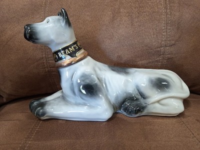 1976 Vintage James Beam Great Dane decanter - Empty