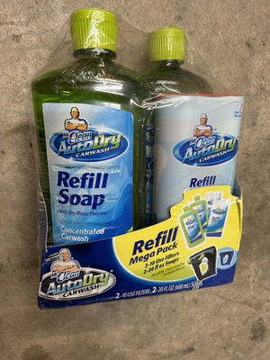 #ad #ad Mr Clean Auto Dry Car wash Refill Soaps and Filters Mega Pack brand new sealed $69.00