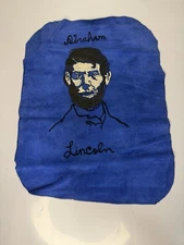 Original Hand-Painted Art on Leather – Signed Rod Quatrino / Quatrano – 1980s