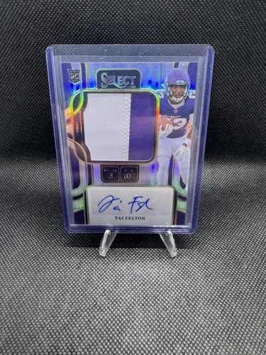 2025 Panini Select #PSS-TAF Tai Felton Prime Selections Prizm Signatures #/199