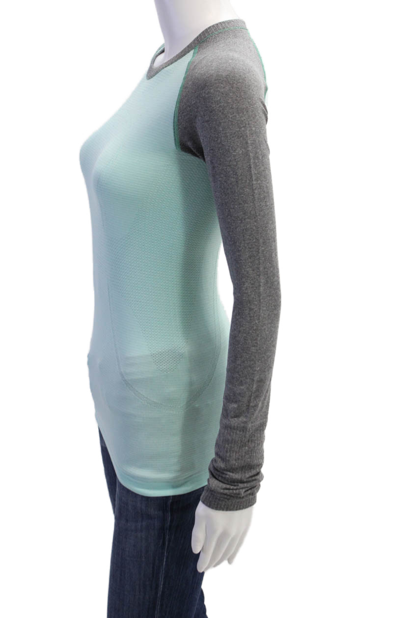Lululemon Womens Basic Crew Neck Long Sleeve Tee … - image 2