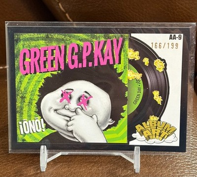 2024 Topps Garbage Pail Kids Green Day Ono #AA-9 Album Art Black /199