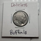 Buffalo Nickel Dateless Coin Circulated Condition Low Mintage No Mint Mark