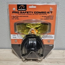 Walkers Pro Profile Folding Ear Muffs Glasses Plugs