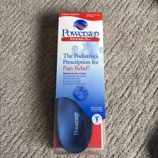 Powerstep Full Length Original Arch Support Orthotic Insoles M 10-10.5 W 12-12.5