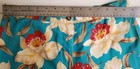 Jones New York Sport Pants Sz 8 Blue Floral Beige Red Stretch Pockets Cropped — photo 7