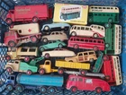 ORIGINAL VINTAGE DIECAST DINKY TOYS JOB LOT CARS TRUCKS BUS REPRO BOX etc