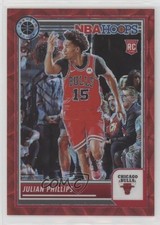2023-24 Panini NBA Hoops Premium Stock Red Prizm 68/88 Julian Phillips #61 11c7