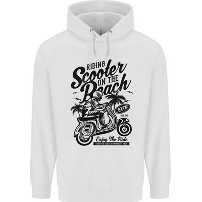 Scooter Am Strand MOD Kinder Hoodie