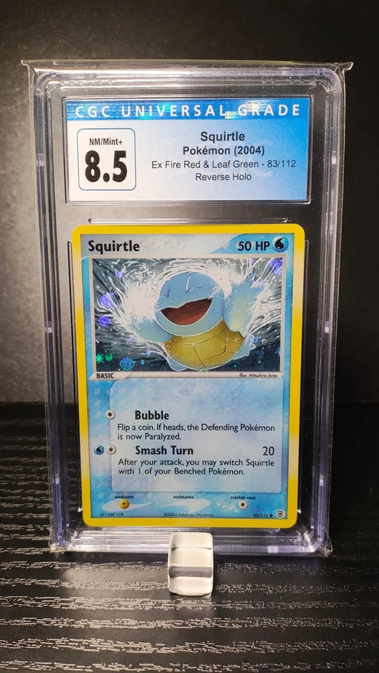 Squirtle - Reverse Holo - Fire Red Leaf Green 83/112 - CGC 8.5 NM-Mt+ - Pokemon - Image 3 of 4