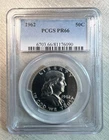 1962 Franklin Half Dollar PCGS PR66 Proof Silver Gem NICE MIRRORS! $1 START NR!