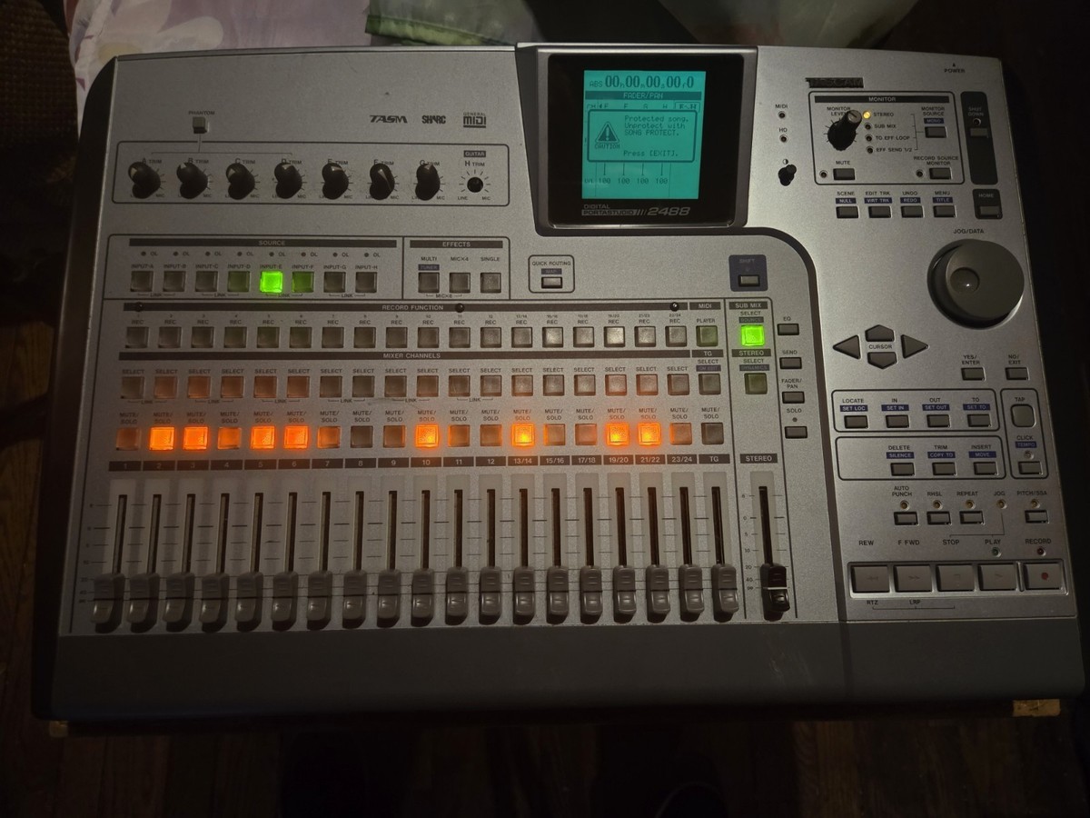 Tascam 2488 Digital Multi Track Recorder for sale online | eBay