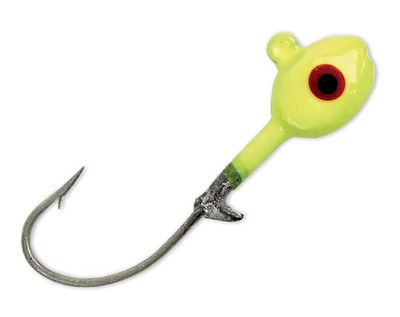  Got-Cha Grub Jig Head Freshwater Saltwater Fishing