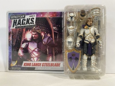 Vitruvian H.A.C.K.S. Lance Steelblade (King of Accord) 1:18th Hacks Boss Fight