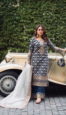 Pakistani Salwar Kameez Ready To Wear Dress 3 Piece Suit Wedding Party Bollywood