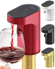 Smart Digital Display Wine Dispenser with Touch-Lever Control - Auto Pour Adj...