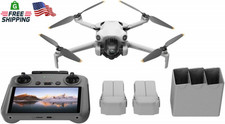 DJI Mini 4 Pro Fly More Combo plus with DJI RC 2, Drones with Camera for Adults 