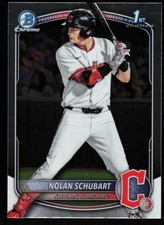 2025 Bowman Draft Chrome 1st Nolan Schubart RC Cleveland Guardians #BDC-192
