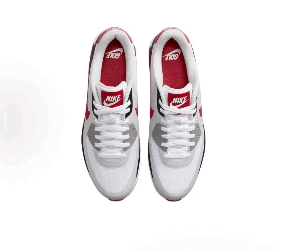 Nike Hombres Air Max 90 G TB Golf Rojo Universitario Talla 11 Rojo Blanco Negro DX5999-162 Foto 4 de 4