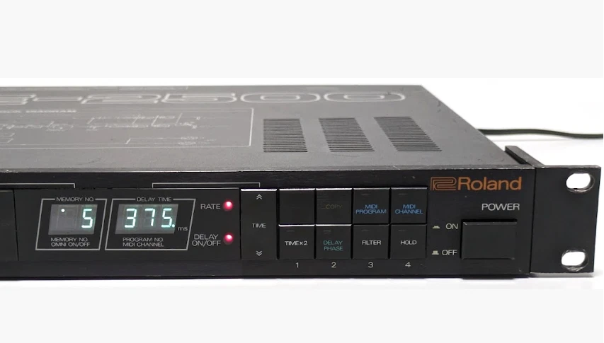 Roland SDE-2500 MIDI DIGIRAL DELAY 64 Delay Setting Memory AC100V 50/60Hz 19W - Image 3 of 4