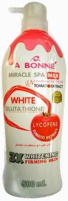 A Bonne Miracle Spa Milch Tomatenextrakt gemischt UV Whitening Lotion Kojic 500 ml