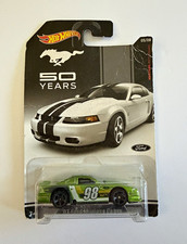 Hot Wheels Mustang Fifty Years 2003 Ford Mustang Cobra #98 Green 1:64
