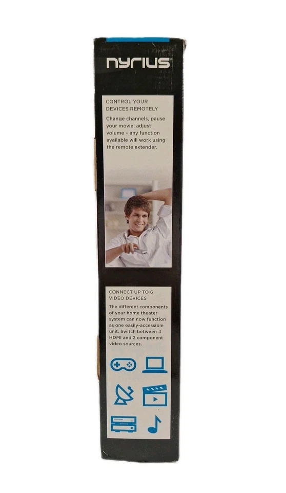 Nyrius Aries Matrix Transmitter Digital Wireless HDMI / Component Full HD NAVM6  - Image 3 of 4