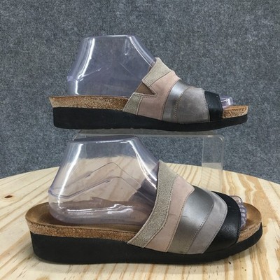 Naot Sandals Womens 40 Portia Slides Multicolor Slip On Open Toe