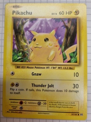 Pokémonkarte Pikachu 35/108 XY Evolution Original