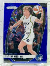 2024 Panini Prizm WNBA Blue Velocity Prizms #18 Natisha Hiedeman Minnesota Lynx