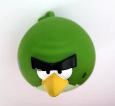 Angry Birds Terence Figure Green 6cm Soft Plastic 2012 Space Game Mattel Rovio