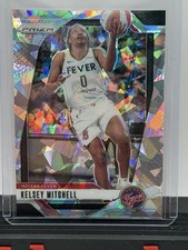 2024 Panini Prizm WNBA #64 Kelsey Mitchell Ice Prizms