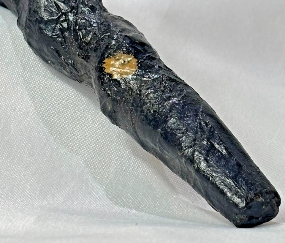 De Colección Novedad Abanico Escarapela Papel Maché Shillelagh ERIN GO BRAGH Tejido Verde Foto 3 de 4