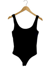 Express Body Contour women's Bodysuit sleeveless black size S