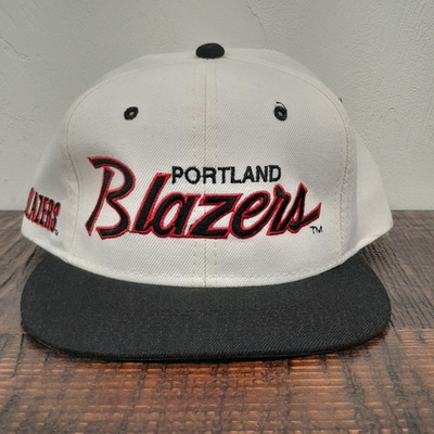 #ad Vintage Portland Trail Blazers Script Snapback Hat Sports Specialties NBA $64.99