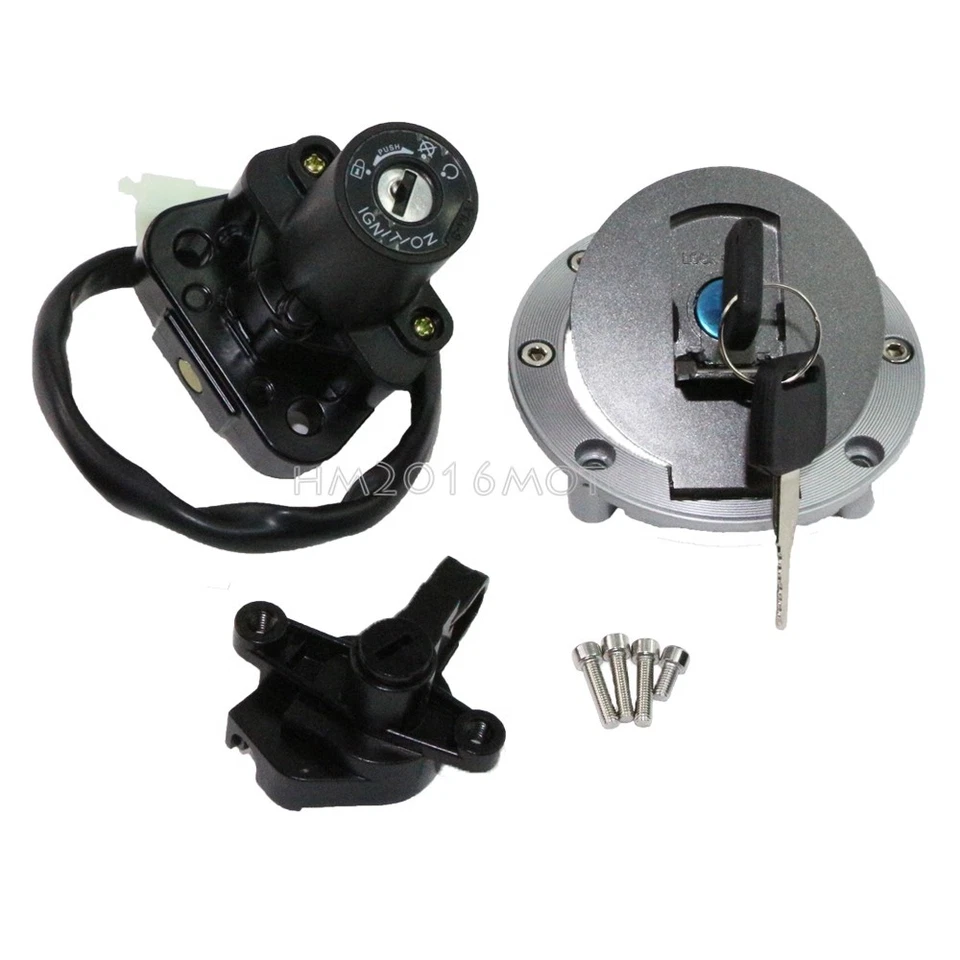 US Ignition Switch Gas Cap Cover Lock Key For Yamaha YZF600 96-03 YZF1000 97-98 Foto 2 de 4