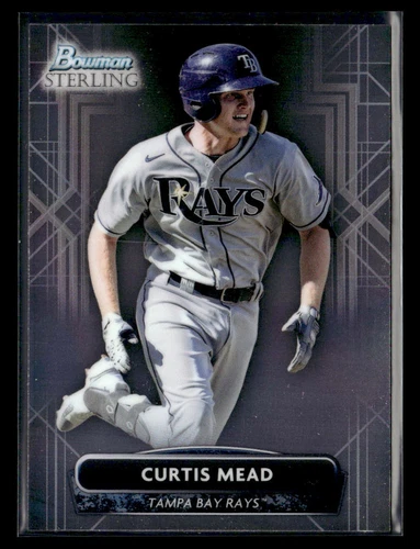 2022 Bowman Sterling #BSP-75 Curtis Mead Rookie