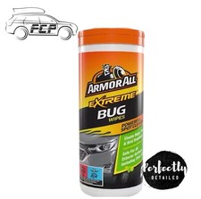 Armorall Extreme Bug Wipes Tree Sap Brake Dust Stubborn Stain Remover 30pc