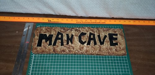 Man Cave Resin Sign Decorative Hobby Lobby  - Picture 1 of 3