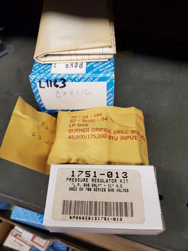 WHITE RODGERS CP-87R Natural to LP Gas Furnace Conversion Kit SP730A NOS