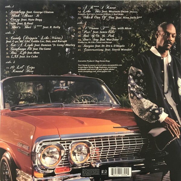 洋楽 SNOOP DOGG / THA BLUE CARPET TREATMENT Snoop Dogg - Tha Blue Carpet Treatment 2-LP Geffen 2006
