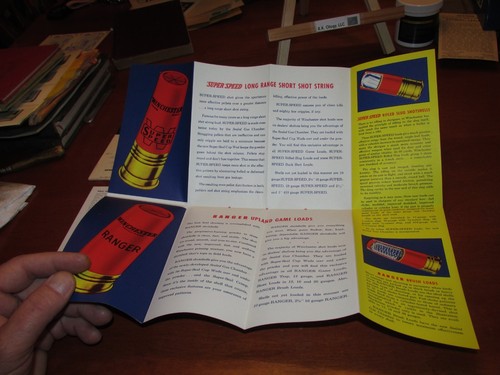 Lotto WESTERN, WINCHESTER, Shot Shells, brochure + RED WING WEAVER vintage anni '50 - Foto 4 di 9