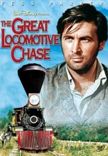 THE GREAT LOCOMOTIVE CHASE New DVD Disney Fess Parker