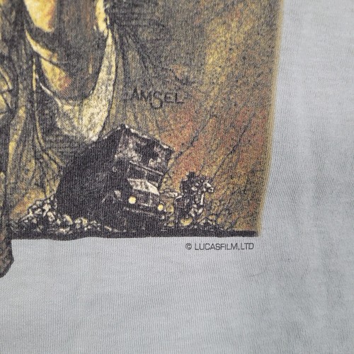 Indiana Jones Raiders of the Lost Ark Shirt XL Lucasfilm LTD 90s Single Stitch - Picture 5 of 12