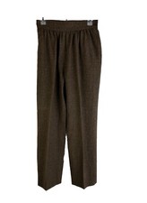 Vintage 80s Pendleton Womens 12 Wool Plaid High Rise Pleated Dress Pants Slacks