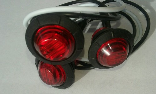 Hole Crown Victoria Vic Impala Police Interceptor Trunk Hole Plug LED x3 - Picture 10 of 11