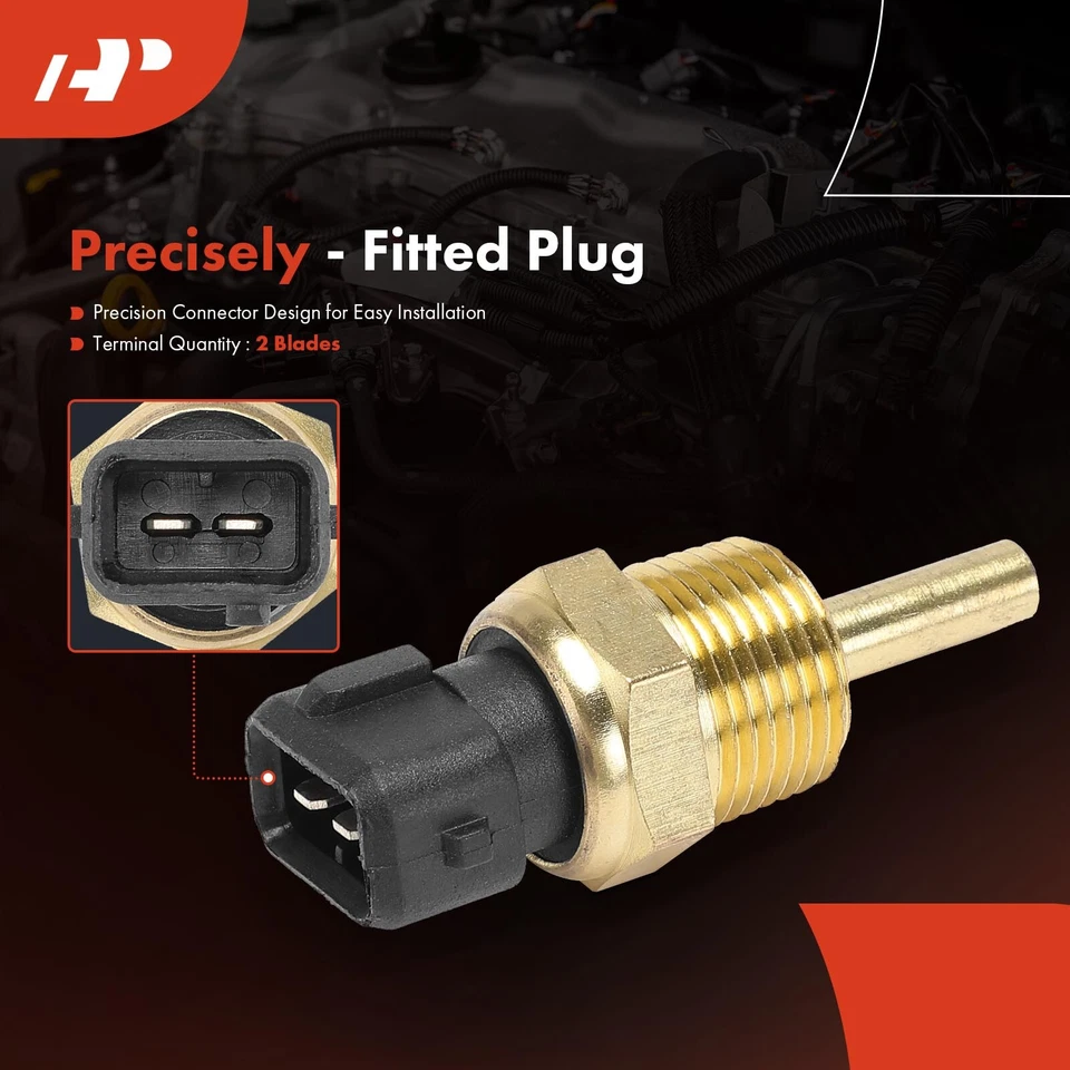 Sensor de temperatura do líquido de arrefecimento do motor A-Premium para Daihatsu Charade 1988-1992 Rocky - Imagem 3 de 4