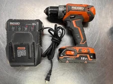 Used RIDGID R86005418V 1/2" Cordless Brushless Drill w/Batt+Charger (QUC017482)