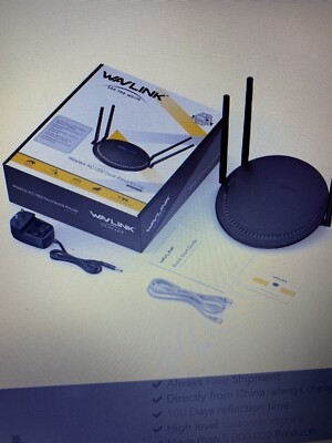WAVLINK AC1200 WLAN Touch-Link Dual Band Gigabit WLAN Router & EXTENDER4&5G